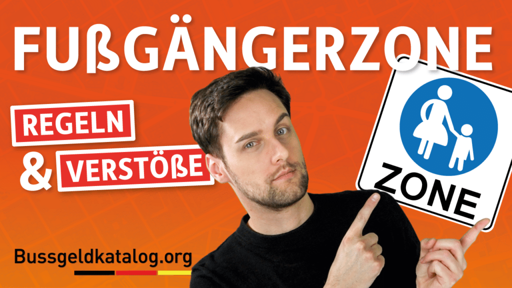 In diesem Video erfahren Sie, womit Sie bei Verstößen in der Fußgängerzone rechnen müssen.